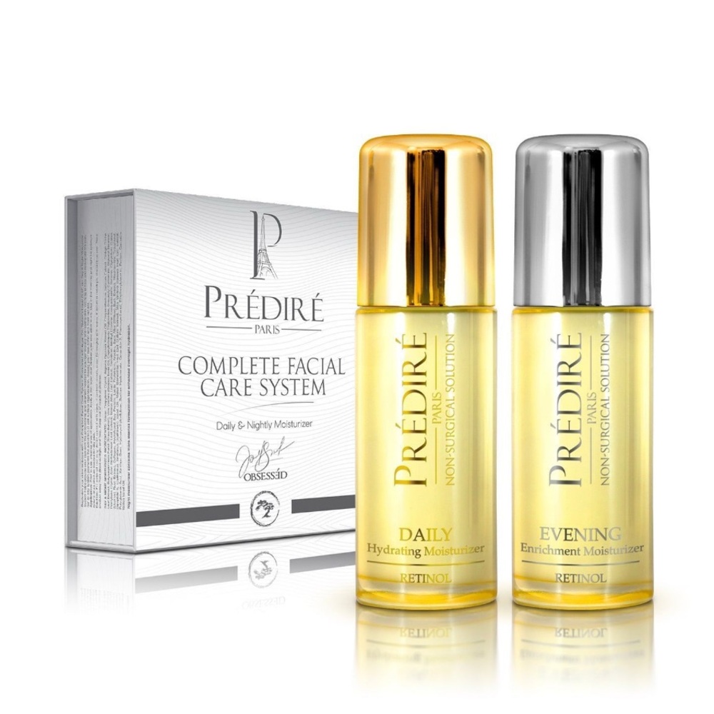 PREDIRE PARIS Daily & Nightly Luxury Moisturizing Set.